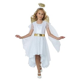 California Costumes, Girls' Shimmering Starlight Angel, Size M