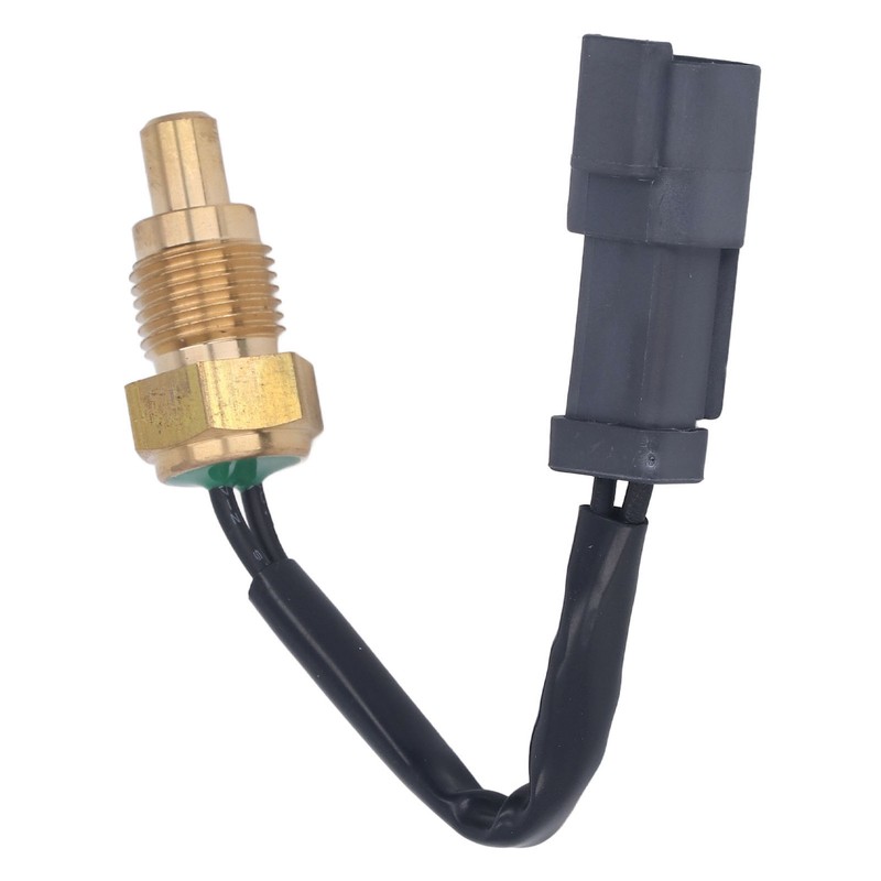 2Pin Excavator Water Temperature Sensor Brass High Accuracy Robust Water