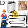 GOLDMAN SERVICE 2000W High Power Sauna Stove Resistor, Compatible Accessory