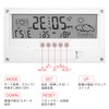Leafutt Clock, Table Clock, Alarm Clock, Digital Calendar, Snooze, Date,