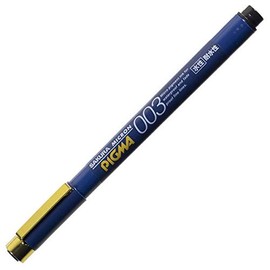 Sakura Crepas Water Based Markers, Pigma 0.03, Black, ESDK003#49, Set of 2
