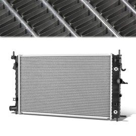 CAAP DRIVEN 2607 Radiator Compatible with Saturn L Sedan 01-05 L300 2004 LS Sedan 2000 LW Wagon V6 00-03 Aluminum Core Factory Style Replacement 22660627, 22731134 CU2607 DPI2607 CAAP-RAOEM-2607