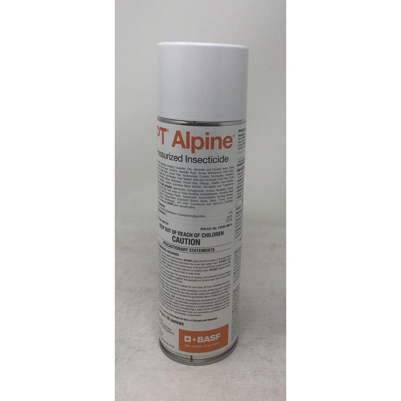 PT Alpine Flea & Bed Bug 14oz Aerosol + Disposable