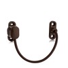 XFORT Viper Thumbturn Locking Cable Window Restrictor in Brown, Keyless