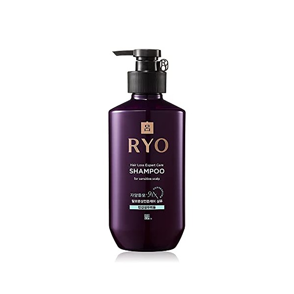 Ryo Hair Loss Care Shampoo For Sensitive Scalp 400ml (13.5oz)