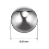 sourcing map 2pcs 24mm 201 Stainless Steel Bearing Balls G200