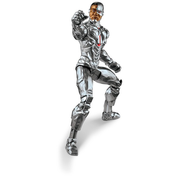 Mattel Justice League True-Moves Series Cyborg Figure
