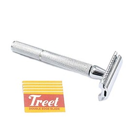 OdontoMed2011® Shaving Razors for Men Double Edge Safety Razor Stainless Steel (BTS-312)