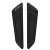 2 Pcs Hood Vent Cover Black Air Intake Dashboard Decorative