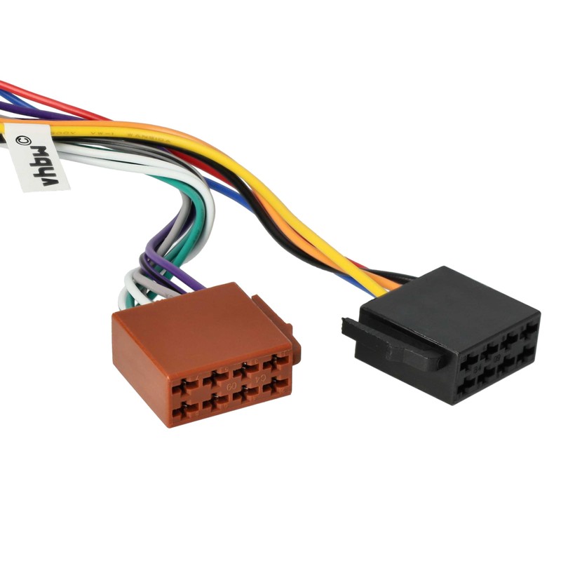 vhbw Car Radio ISO Adapter Compatible with Honda Civic 1999-2005,