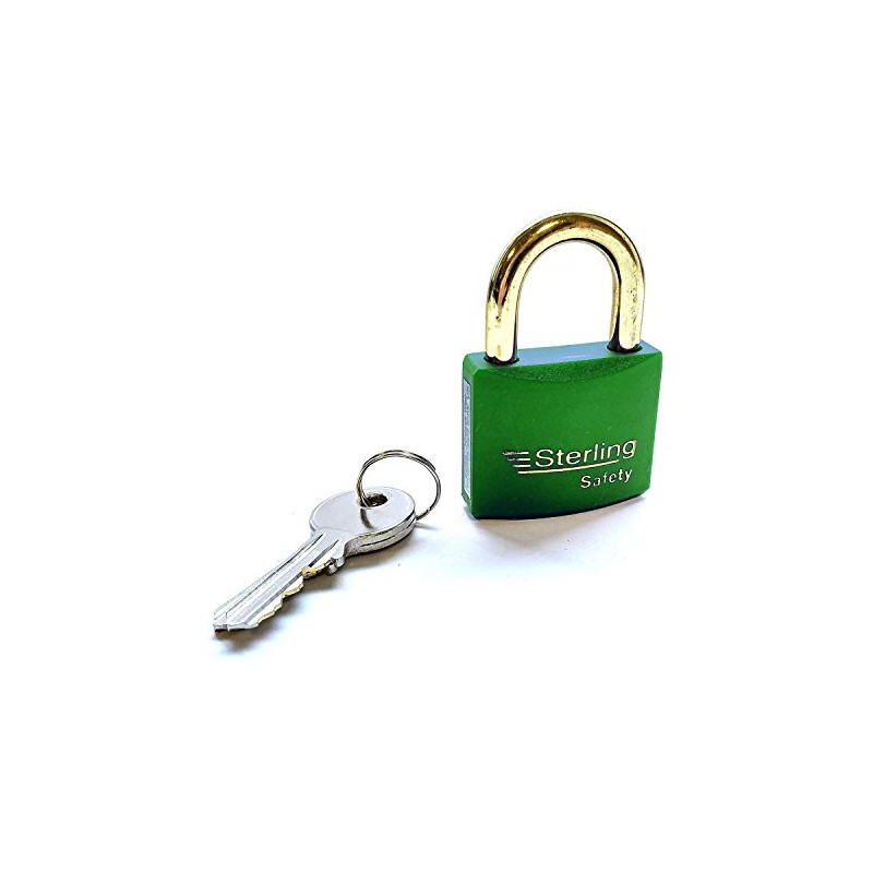 Sterling BL4G 40mm Lock Out Padlocks, Green