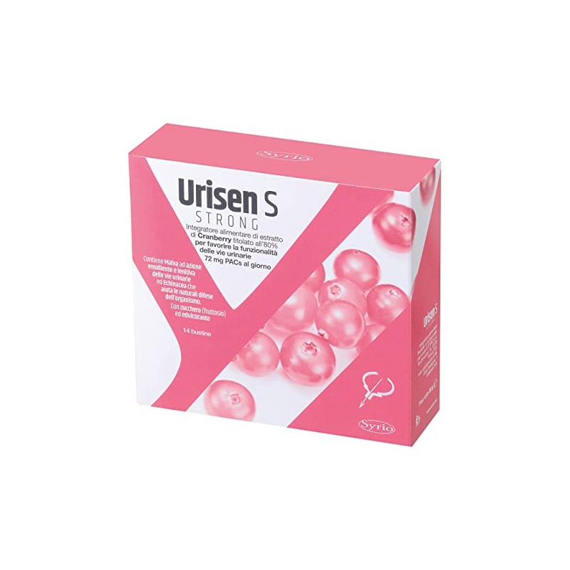 Syrio Integratori Alimentari, Urisen Plus Integratore alimentare con Cranberry e