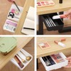 YANGLY Invisible Drawer Storage Box with Lid Pull Out Under