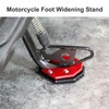 Motorcycle Kickstand Pad Enlarger Plate Anti Sinking Foot Widening Stand
