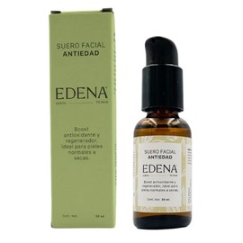 EDENA | Serum Facial Antiedad | Acción Regenerante, Revitalizante |Hidrata y Equlibra a Profundidad | Suaviza Líneas de Expresión | Promueve la regene