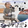 Black and White Sensory Toys for Babies,Montessori Toys for Babies,High