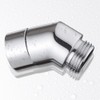 Shower Elbow, Shower Adapter, Rotating Type, G1/2 in Shower Head,