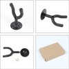 4Pcs Guitar Wall Mount Hanger Hook Acoustic Electric Bass Metal