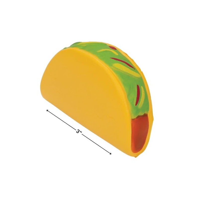 Fun Express Fiesta Taco SQUISHIES - Toys - 12 Pieces