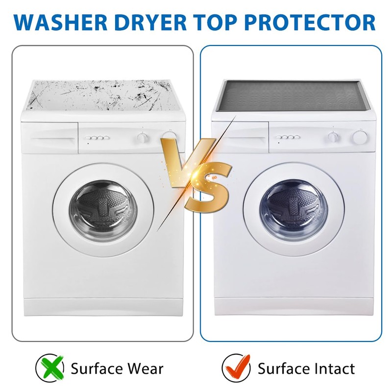 Washer and Dryer Covers for the Top, Anti-Slip Washing Machine