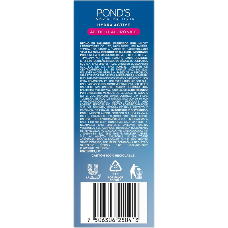 Serum Booster Facial Pond's Ácido Hialurónico 30 g
