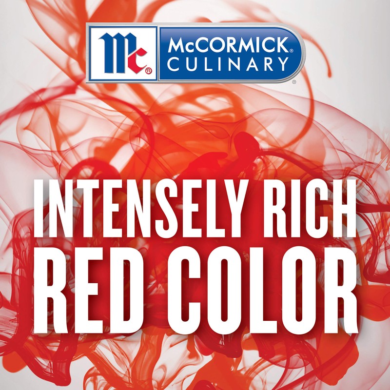 McCormick Culinary Red Food Coloring, 16 fl oz - One