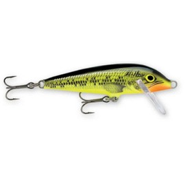 Rapala Countdown 1/4 Oz Fishing Lure (Fire Minnow, Size- 2.75), Mag 14, Red Head