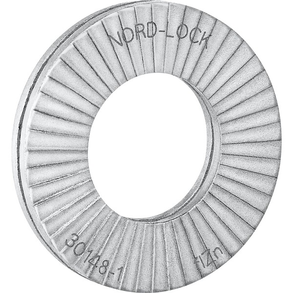 NORD-LOCK 1212 Wedge Lock Discs NL 4sp Zinc Lamella-Coated According