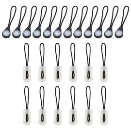 24Pcs Self Luminous Zipper Pulls,Zipper Puller Head Glow in The Dark AntiLost for Outdoor Mountaineering Camping for for Backpacks Jackets Luggage Handbags