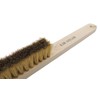 KD89 Brass Hand Brush 4 Rows with Wooden Handle -