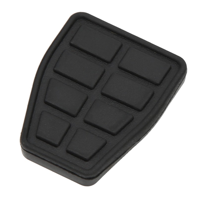 3pcs Clutch Brake Accelerator Pedal Pad Kit Rubber Black Flexible