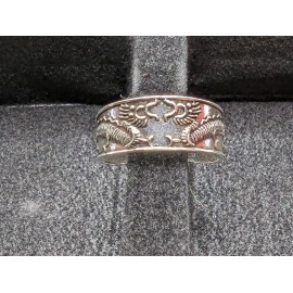 Unbranded Sterling Silver Toe Ring Dragon Design. Double Dragons. Adjustable Size. 925