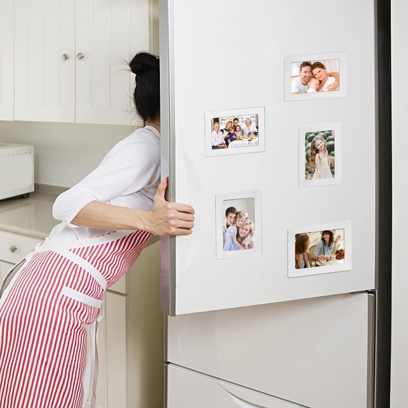FYY Picture Frame 4x6, 5 Pack Magnetic Photo Frames for
