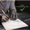 DeinPack 1000 Disposable Gloves Black (10 x 100) XL Nitrile