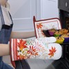 Arquiel Fall Mapel Leaf Oven Mitts and Pot Holders Sets