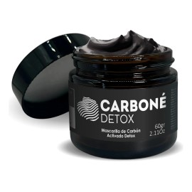 🔥 Mascarilla facial carboné detox sdl lab con carbón activado para limpieza profunda  Vitaminas y Minerales