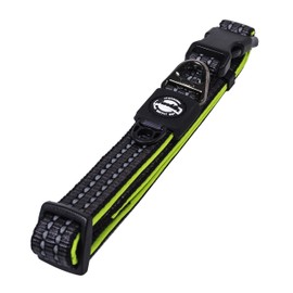 Franklin Pet Supply Nylon Dog Collar – Reflective – Comfort Fit – Neoprene – Adjustable