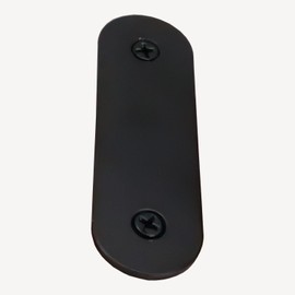stainless steel Doorbell Cover Plate | door hole cover plate |the ring doorbell cover plate made to cover the existing hole in the wall from a old door bell button (BLACK)