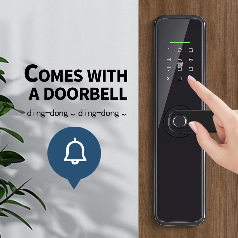 Sophies Fingerprint Door Lock Smart Deadbolt Keyless Entry Electronic Digital