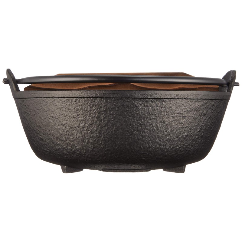 岩鋳 Iwachu ふる里鍋 深型16cm 黒焼付 直火用 南部鉄器 21006