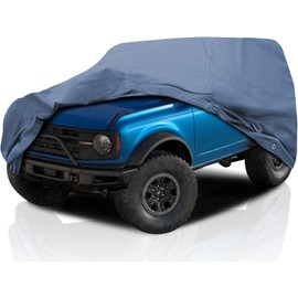 CARDIZ Supreme Full Car Cover - Semi Custom Fits Plymouth Trailduster 1974-1981 SUV 2-Door | All-Weather Protection: Waterproof, Dustproof, Windproof, UV-Resistant