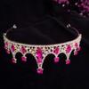 FOMIYES Tiara Bride Headdress Rhinestone Crowns Headbands Crowns Headbands Girl
