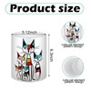 WILLBOND Cat Kitchen Decor Acrylic Kitchen Utensil Holder Crock Spoon