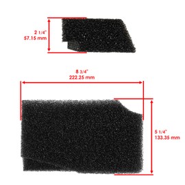 Caltric compatible with Hood Foam Pre Filter Polaris 700 RMK / 700 XC / 700 XC SP 1999 5811625