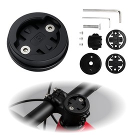 kwinfei Aluminum Bike Stem Top Cap Computer Mount for Edge Series, Ultra-Light Headset Mount Compatible with Edge 25/200/500/510/520/530/800/810/820/830/1000/1030，Fits MTB & Road Bikes