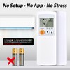 WDZP New Remote Control Replacement for Mitsubishi Electric Mr Slim