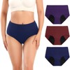 Molasus Incontinence Underwear for Women, 4X-Large, High Absorbency, Period Leakproof,