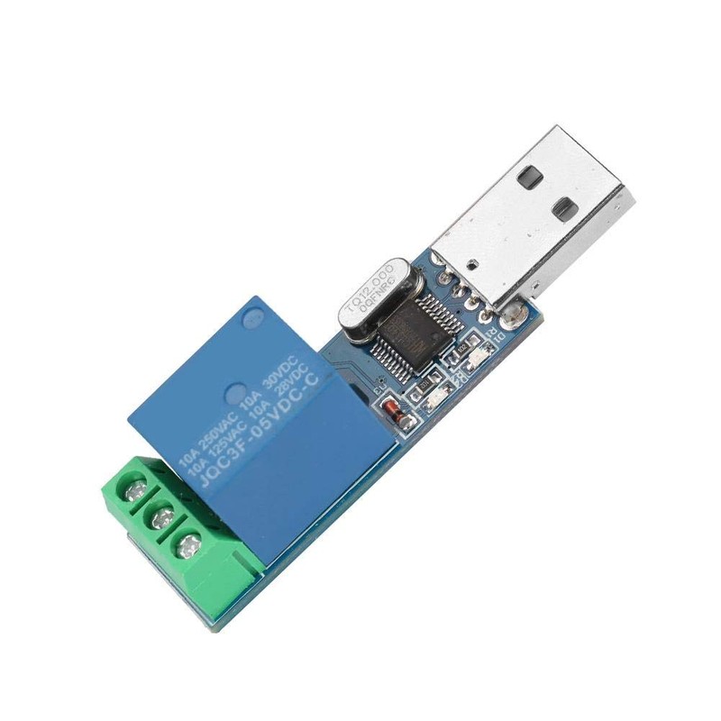 Adjustable Delay Relay Board with USB Relay Module MCU PC