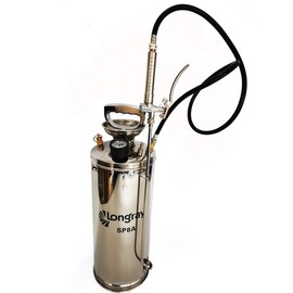 Longray SP8A Stainless Steel Sprayer, 2 Gallon, Metallic