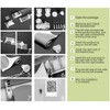 LERANXIN Roller Blind Holder 35 mm, Roller Blind Replacement Parts
